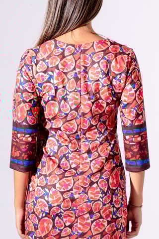 Robe droite - Fuchsia