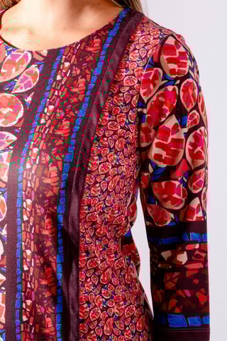 Robe droite - Fuchsia