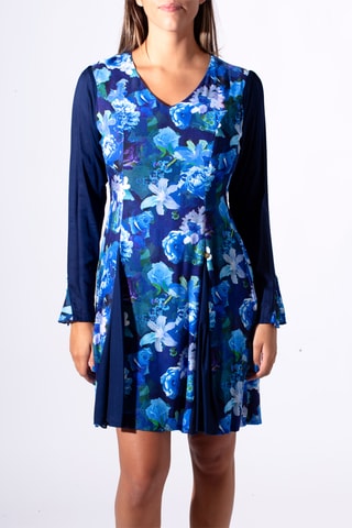 Robe patineuse - Bleu