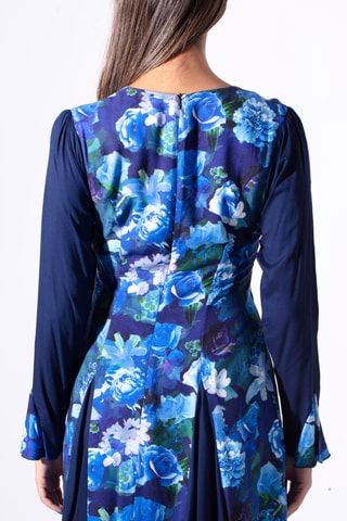 Robe patineuse - Bleu