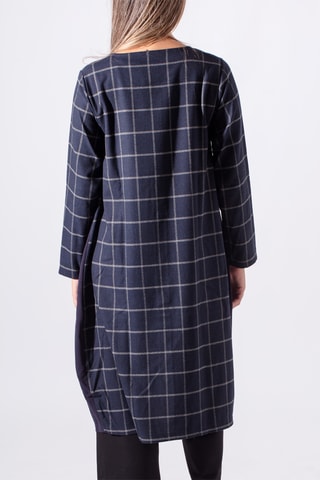 Veste longue - Bleu marine