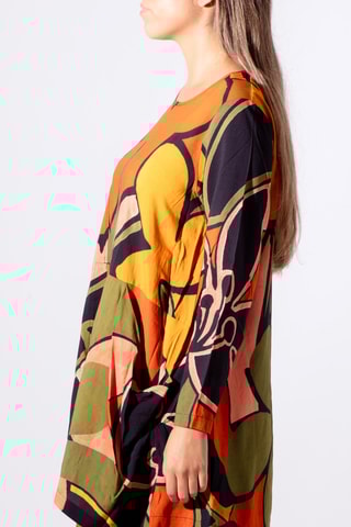 Tunique - Corail et jaune