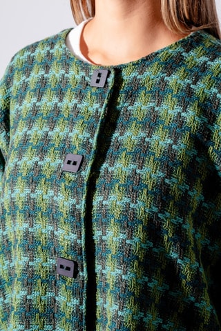 Veste en tweed - Vert clair