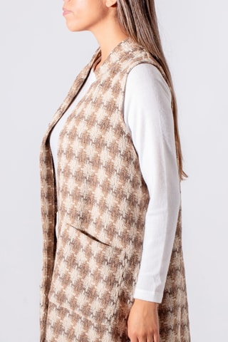 Manteau sans manches - Camel