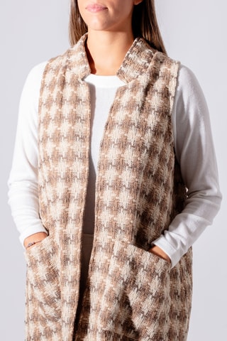 Manteau sans manches - Camel