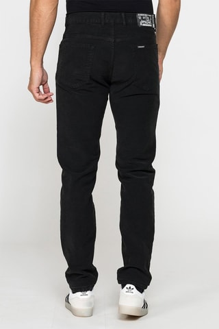 Jean droit 700 regular en fustian stretch - Noir
