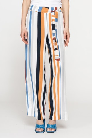 Pantalon Palazzo - Blanc