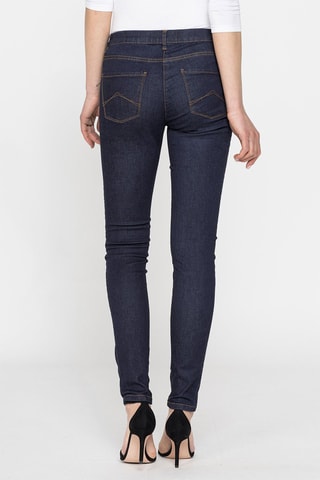Jean skinny 767L en denim super stretch - Bleu marine