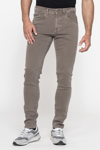 Jean slim 717 en denim super stretch - Taupe