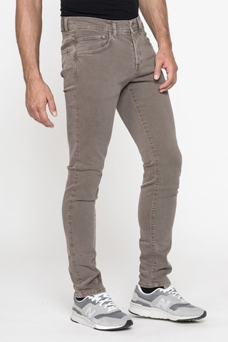 Jean slim 717 en denim super stretch - Taupe