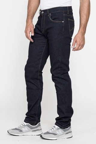 Jean droit 710 regular en coton élastique - Bleu marine