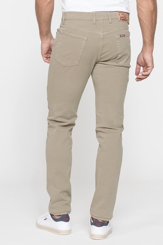 Jean slim 700 regular en coton élastique  - Beige