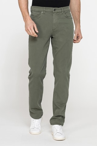 Jean slim 700 regular en coton élastique - Kaki