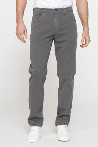 Jean slim 700 regular en coton élastique - Gris clair