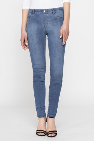 Jean skinny 767L en denim super stretch - Bleu