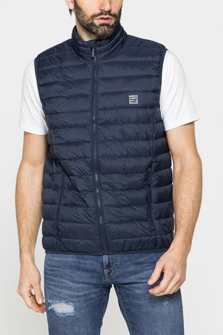 Doudoune sans manches regular 406P - Bleu