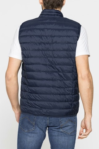 Doudoune sans manches regular 406P - Bleu