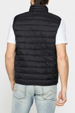 Doudoune sans manches regular 406P - Noir