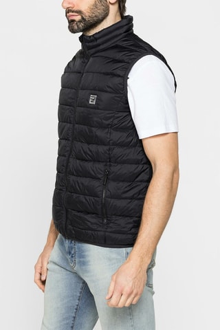 Doudoune sans manches regular 406P - Noir