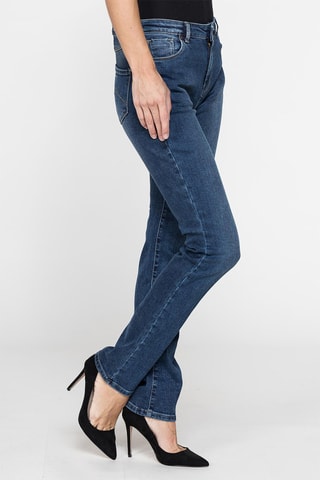 Jean slim en denim stretch comfort - Bleu foncé
