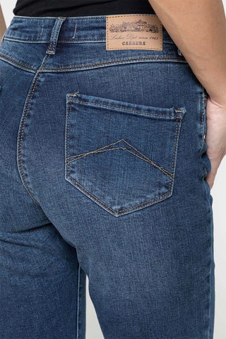 Jean slim en denim stretch comfort - Bleu foncé