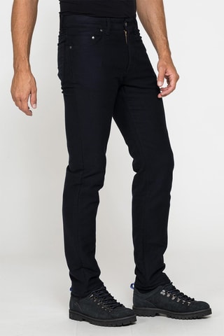 Jean droit 700 regular en fustian - Bleu marine