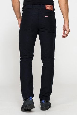 Jean droit 700 regular en fustian - Bleu marine