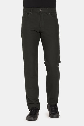 Jean droit 700 regular en fustian - Vert foncé