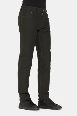 Jean droit 700 regular en fustian - Vert foncé