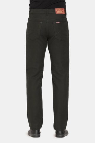 Jean droit 700 regular en fustian - Vert foncé