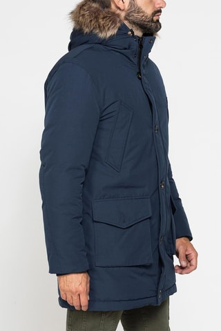 Parka à capuche - Bleu marine