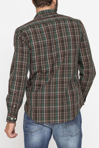 Chemise regular - Marron foncé