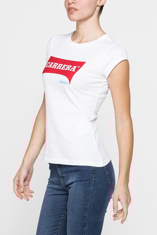 T-shirt slim 852B - Blanc