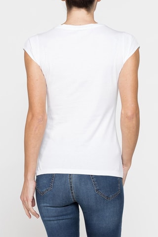 T-shirt slim 852B - Blanc