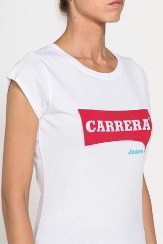 T-shirt slim 852B - Blanc