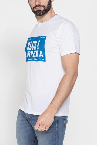 T-shirt regular 801M - Blanc