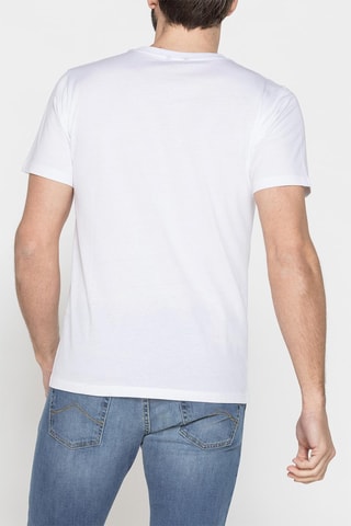 T-shirt regular 801M - Blanc