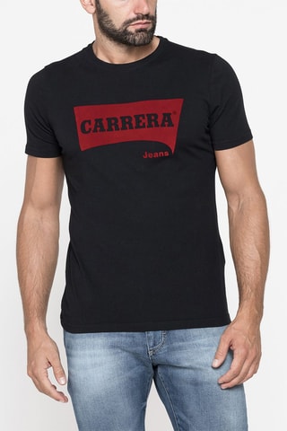 T-shirt regular 801P - Noir