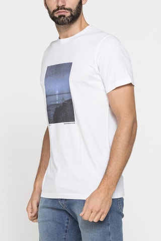 T-shirt regular 801M - Blanc