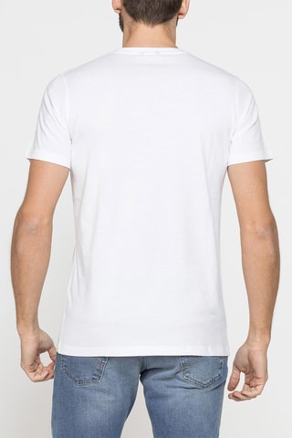 T-shirt regular 801M - Blanc