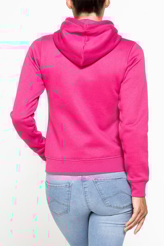 Sweat à capuche regular - Rose