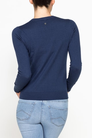 Pull regular - Bleu marine