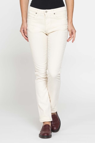 Pantalon regular - Écru