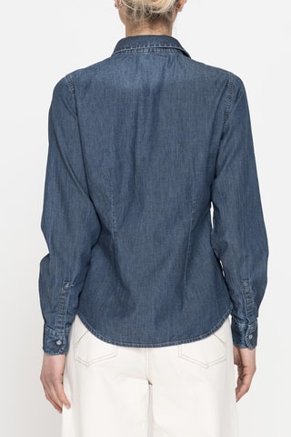 Chemise slim - Bleu