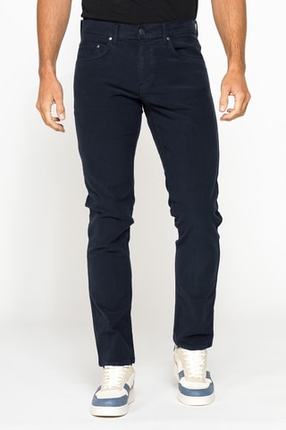 Pantalon slim - Bleu marine