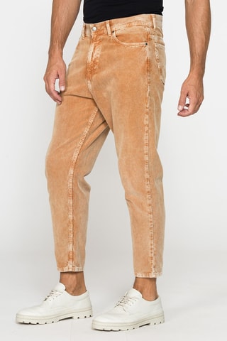 Pantalon carotte - Beige