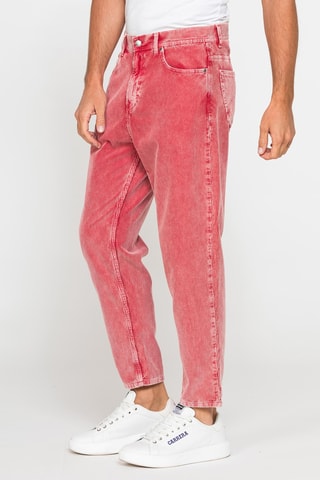 Pantalon carotte - Rose