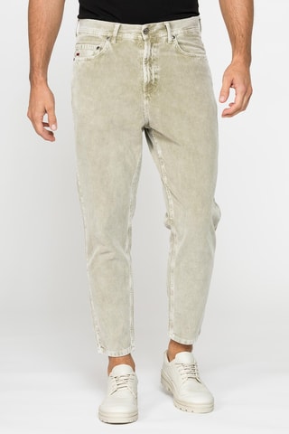 Pantalon carotte - Beige