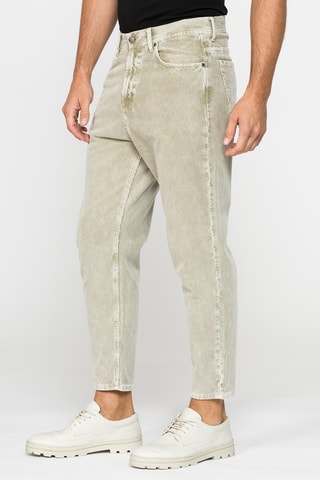 Pantalon carotte - Beige