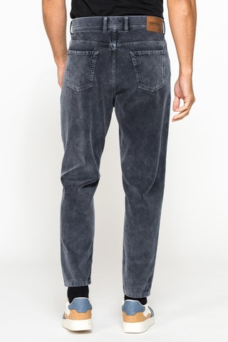 Pantalon carotte - Gris